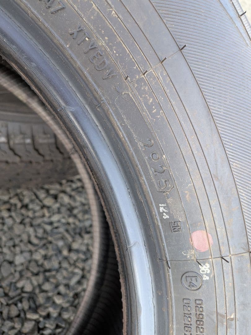 ①送料込【ほぼ新車外し】ヨコハマ タイヤ 18インチ 4本セット中1本