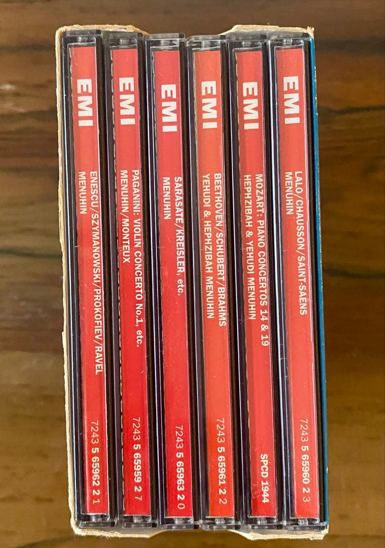 メニューイン　CD 6枚(80th Birthday Edition 1996)