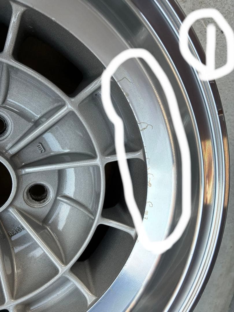 復刻版旧車　TOSCO トスコ14インチホイール　　　114.3 4H 8J
