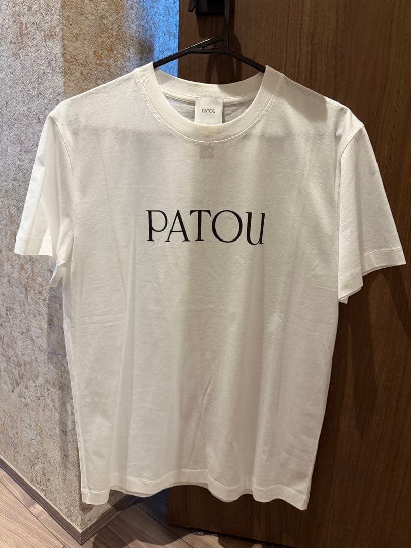 PATOU オーガニックコットン パトゥロゴTシャツ S
