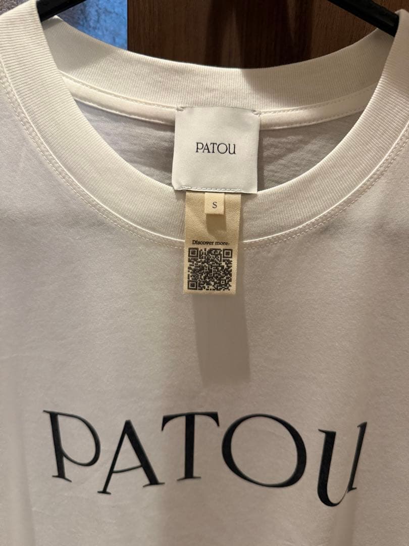 PATOU オーガニックコットン パトゥロゴTシャツ S
