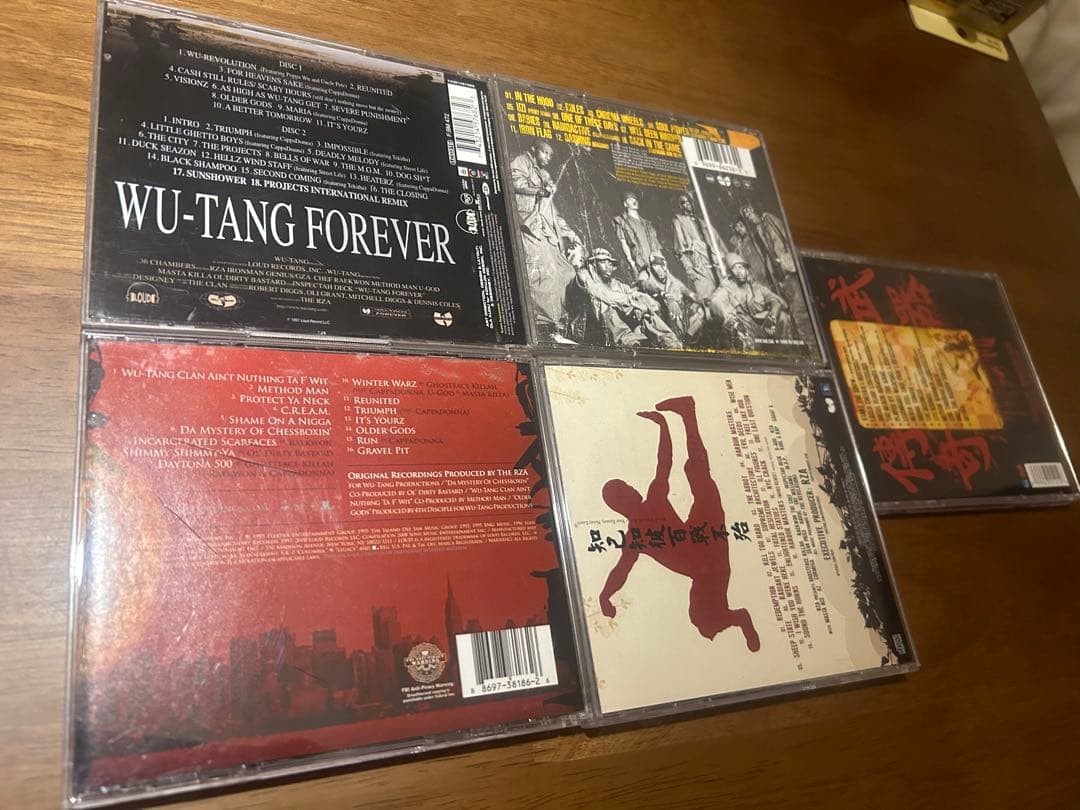 CD Wu-Tang Clan Album 6枚組セット