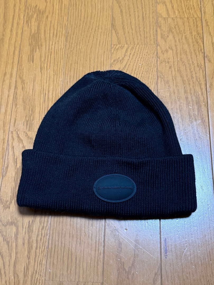 alexanderwang ブラック ニット帽