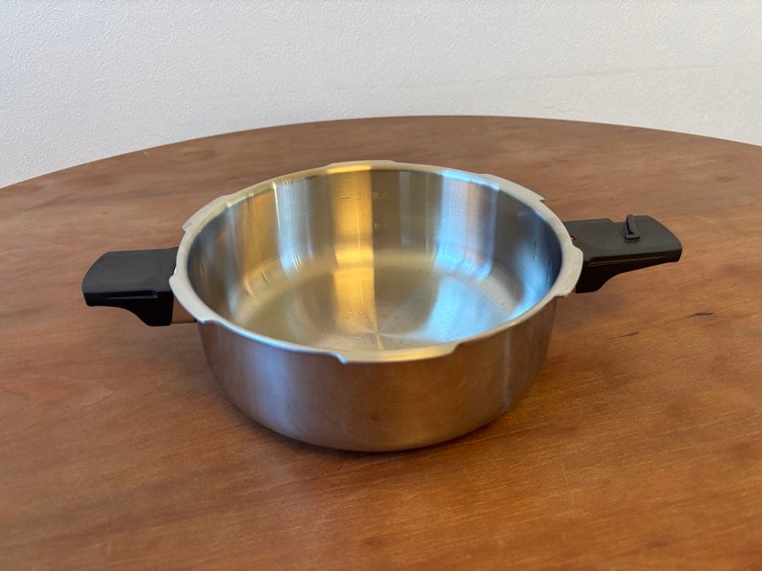 【ほぼ新品50%割】 アサヒ軽金属 ゼロ活力なべ パスカル 3.0L M 圧力鍋