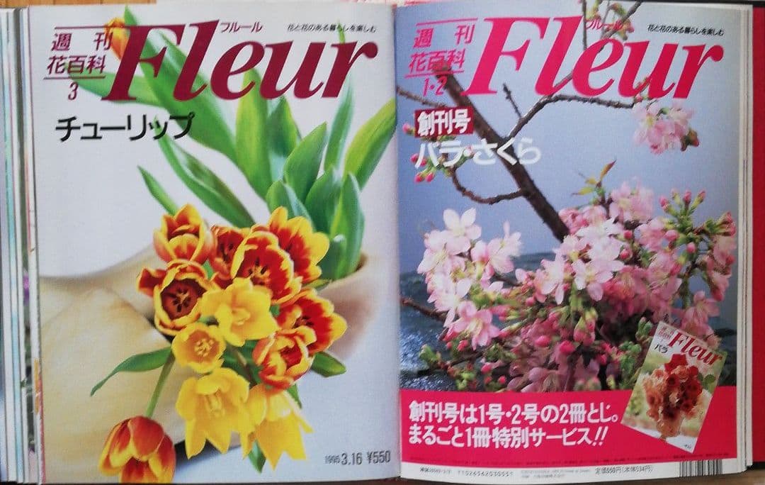 週刊花百科 Fleur　KODANSHA（講談社）