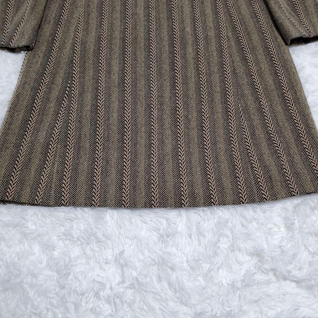 希少✨MARNI　マルニ　ロングコート　ヘリンボーン　ウール　38