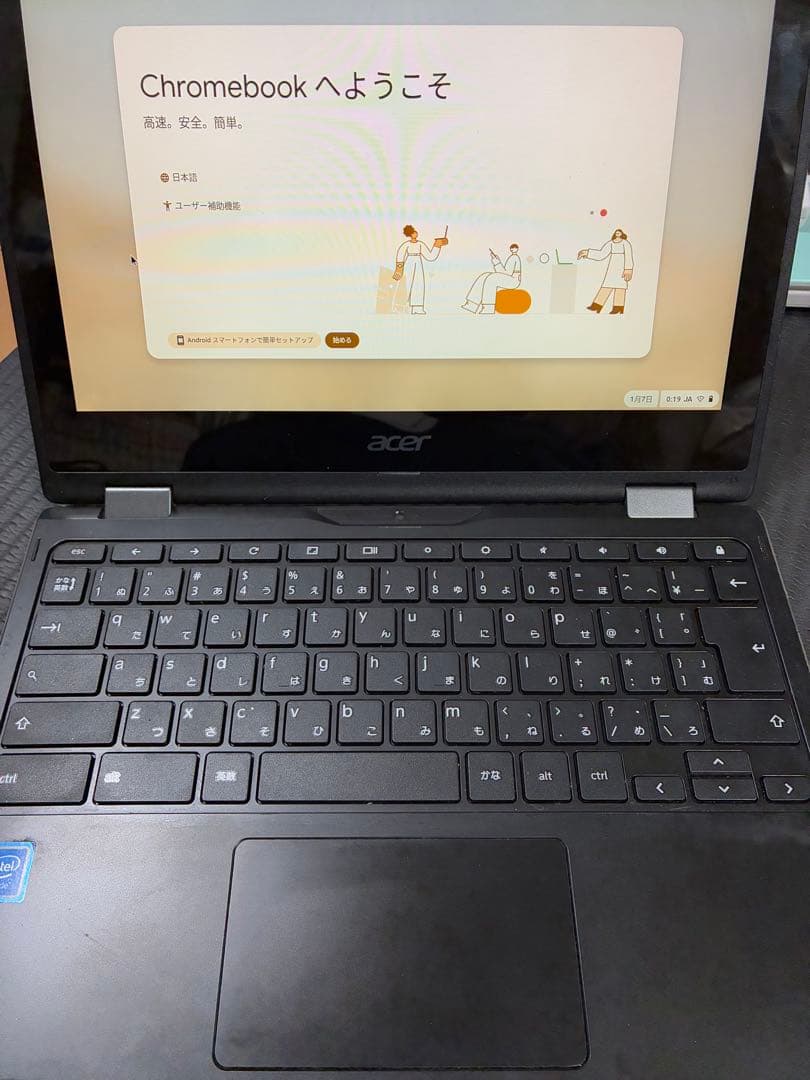 Acer Chromebook Spin 511　本体