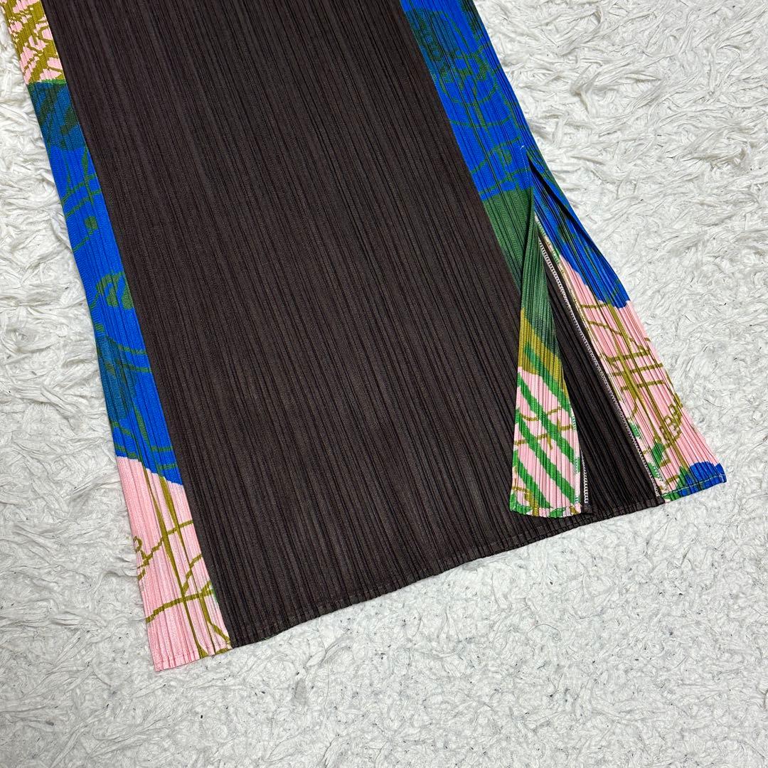 希少PLEATS PLEASE グラフィックスカート 2 PP22-JG776