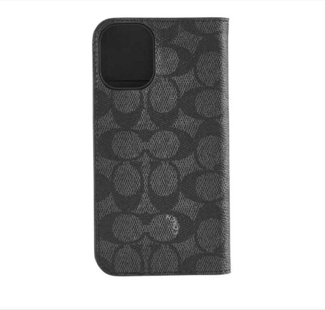 iPhone16Plus コーチ（R）ブックタイプケース