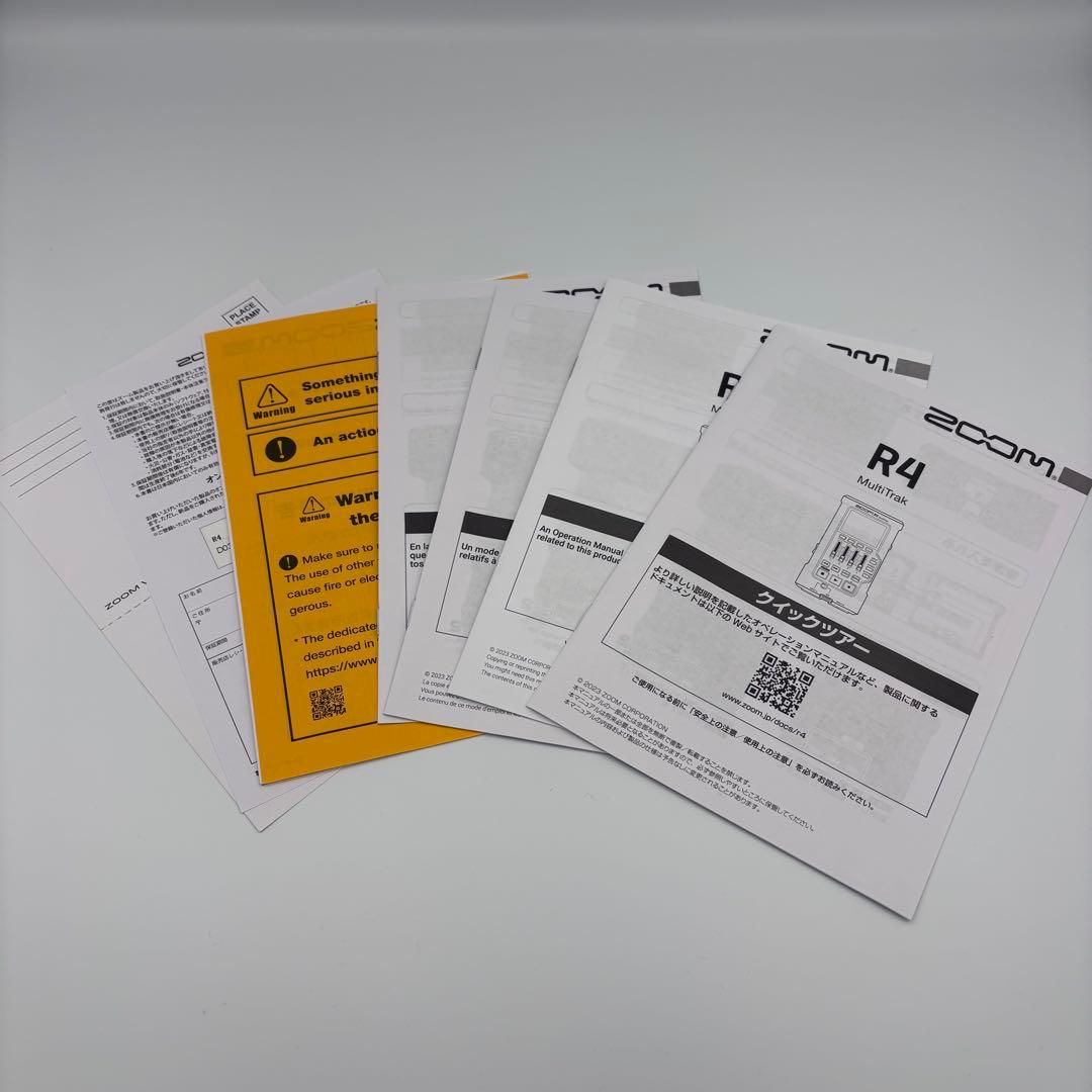 【極美品】ZOOM R4 MultiTrak MTR
