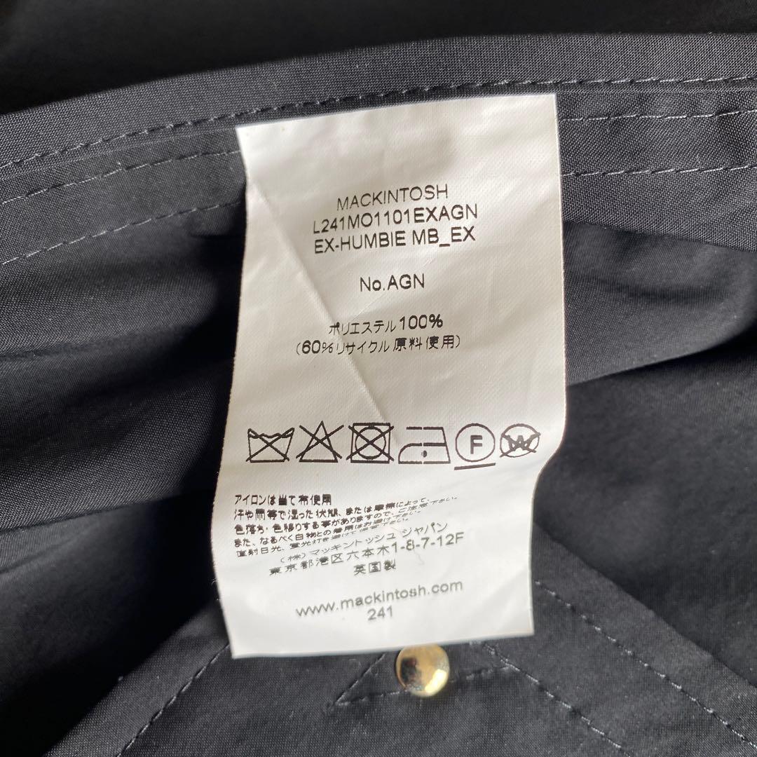 MACKINTOSH HUMBIE 別注 ブラック リサイクルポリエステル