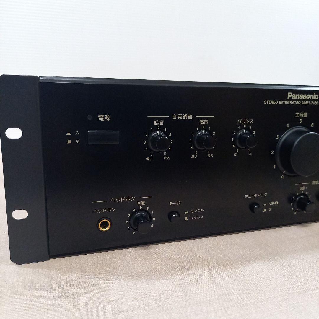 美品◎Panasonic ステレオアンプ SU-AV505Z 3Uラック