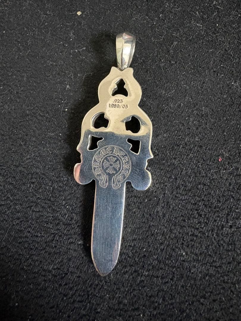 CHROME HEARTS クロムハーツ ラージダガー ネックレストップ