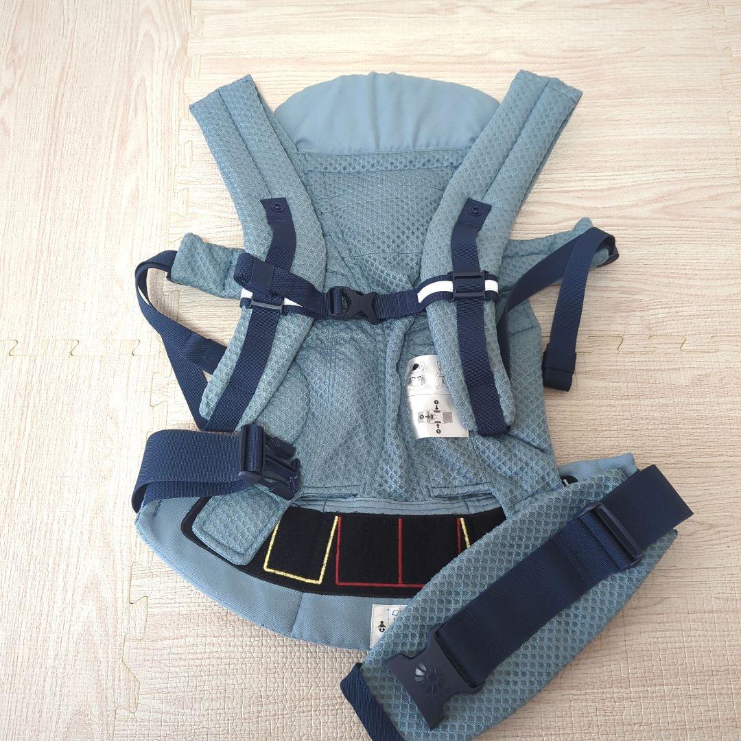 美品！✨️エルゴ　オムニブリーズ　スレートブルー