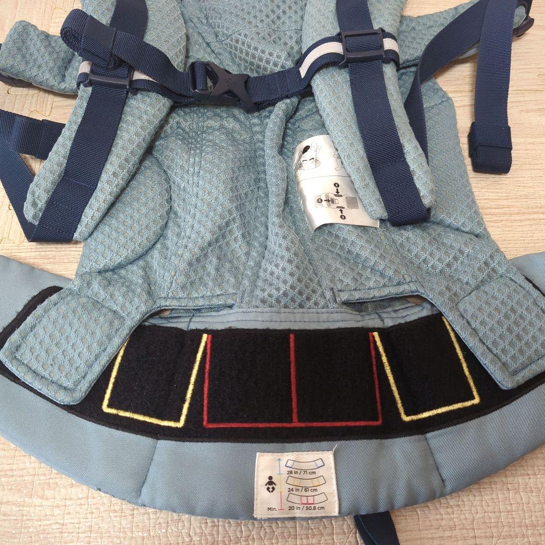 美品！✨️エルゴ　オムニブリーズ　スレートブルー