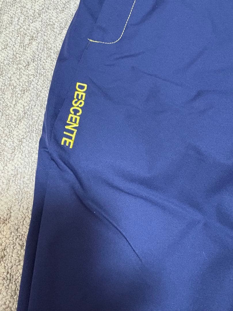 DESCENTE 子ども用スキーウェア 青　上下セット150サイズ　デサント