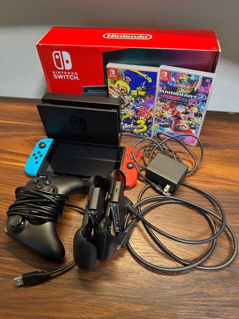Nintendo Switch 本体 マリオカート8デラックス スプラ3 セット
