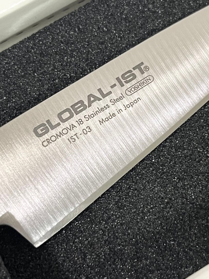 【未使用】 GLOBAL-IST IST-03 皮むき 8cm 果物ナイフ