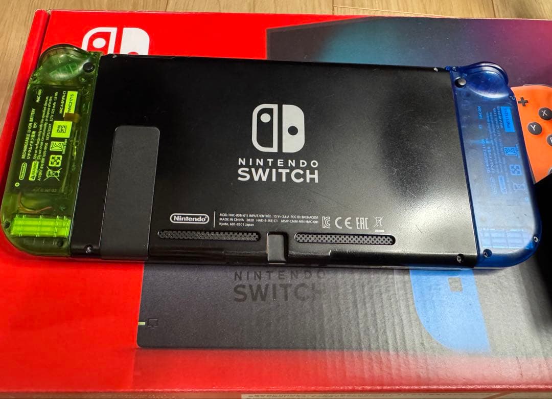 Nintendo Switch ネオンブルー・ネオンレッド　本体