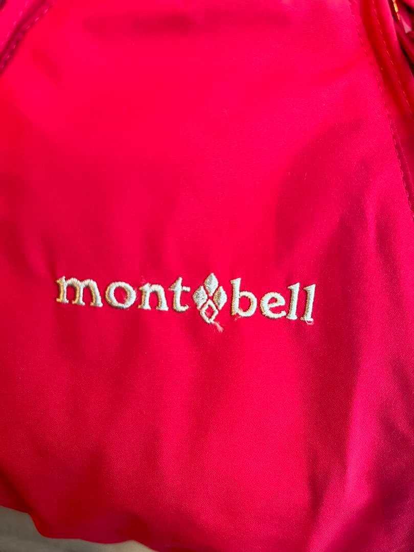 mont-bell パウダーカバーオール ベビー90サイズ ピンク