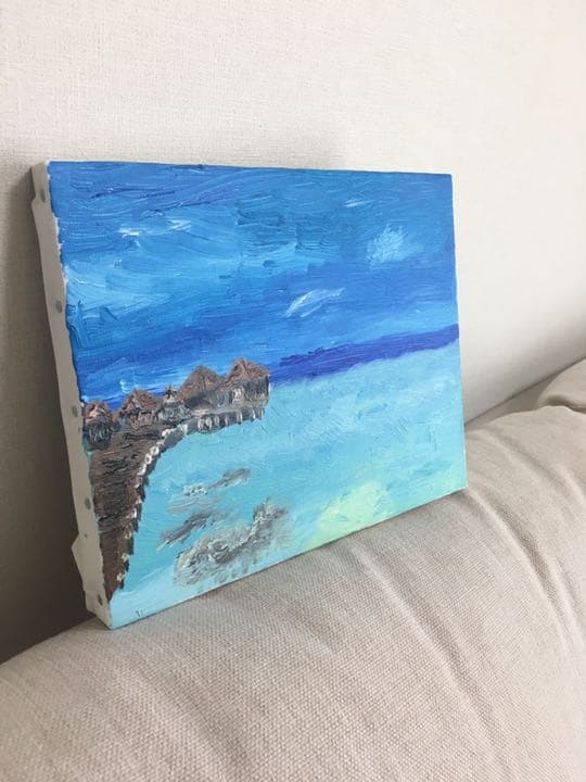 モルディブの海