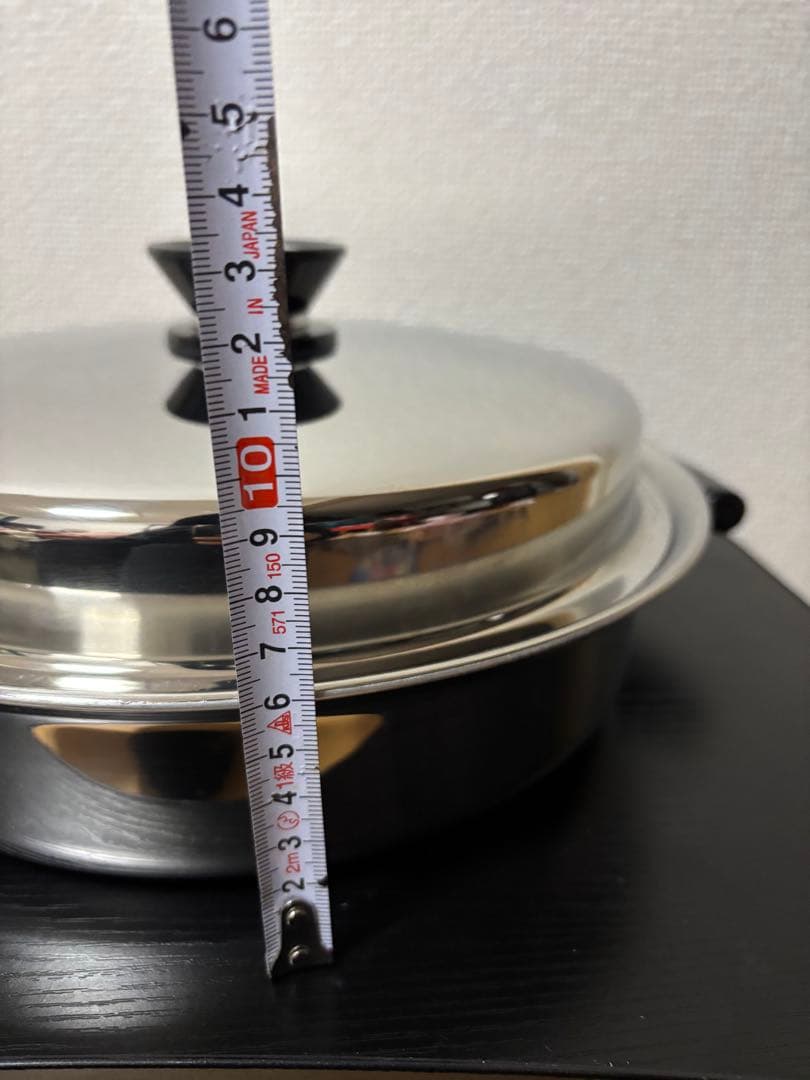 【中古品】アムウェイ　Amway Queen 大フライパン旧型　ガス・IH対応