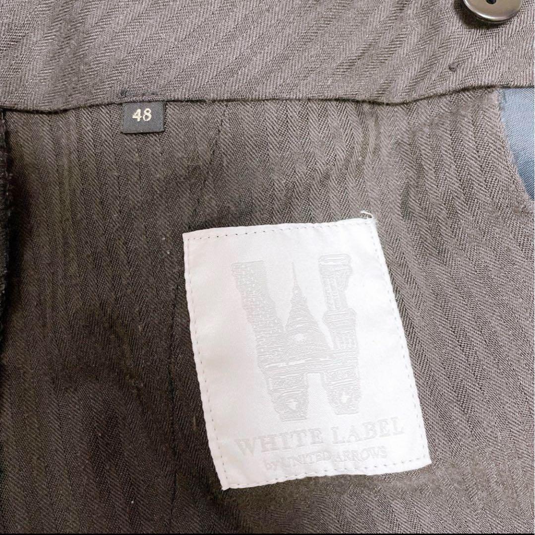 【美品】UNITED ARROWS WHITE LABEL セットアップ　黒