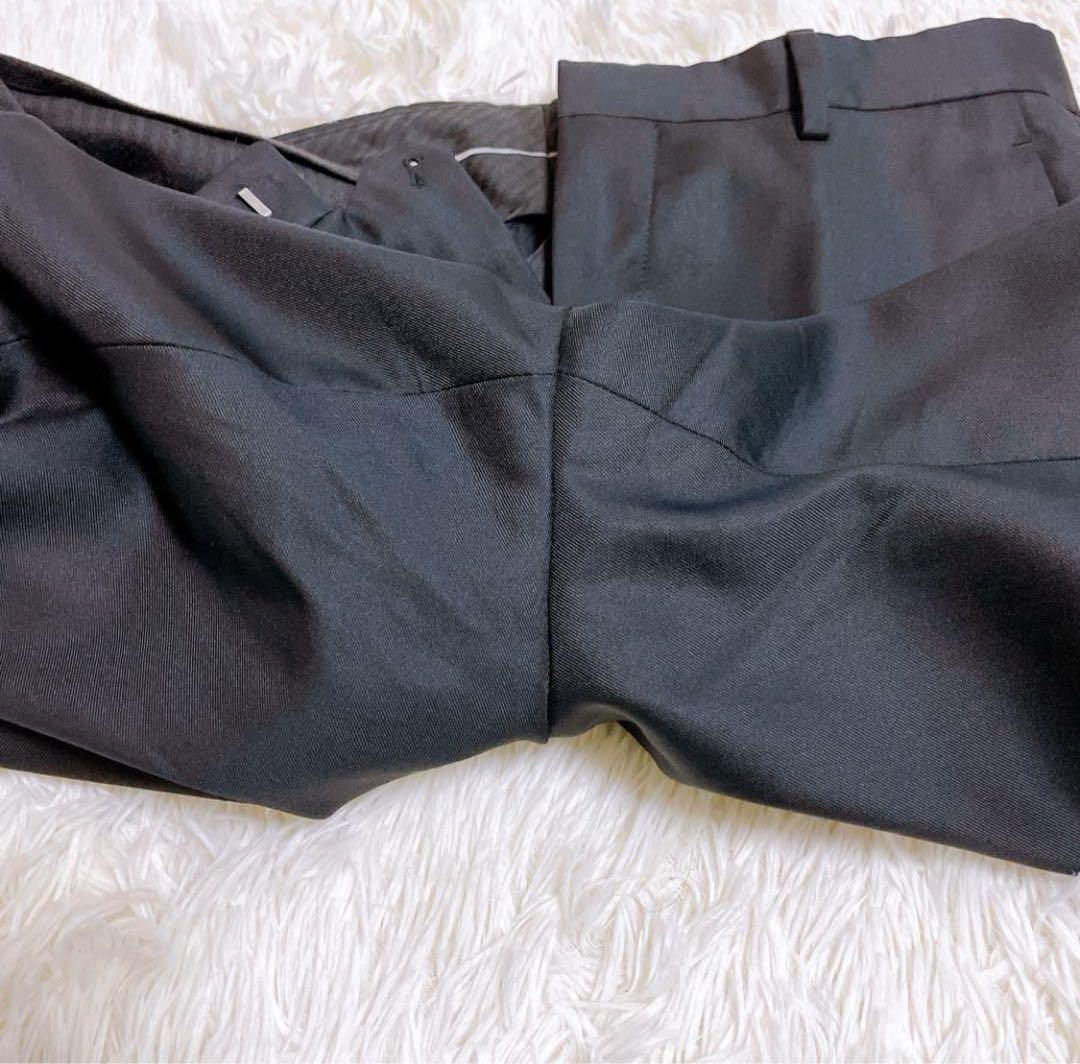 【美品】UNITED ARROWS WHITE LABEL セットアップ　黒