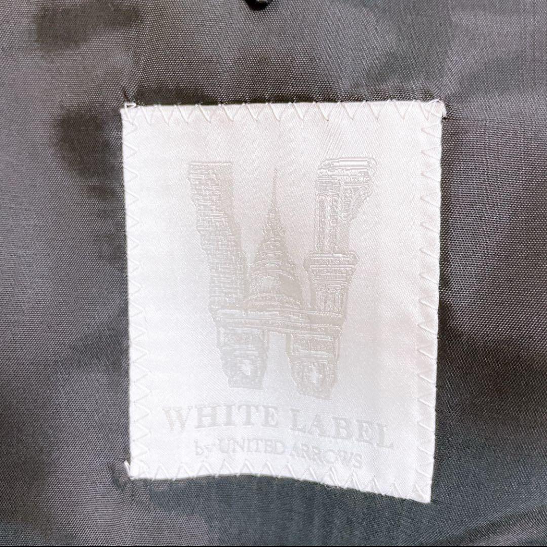 【美品】UNITED ARROWS WHITE LABEL セットアップ　黒