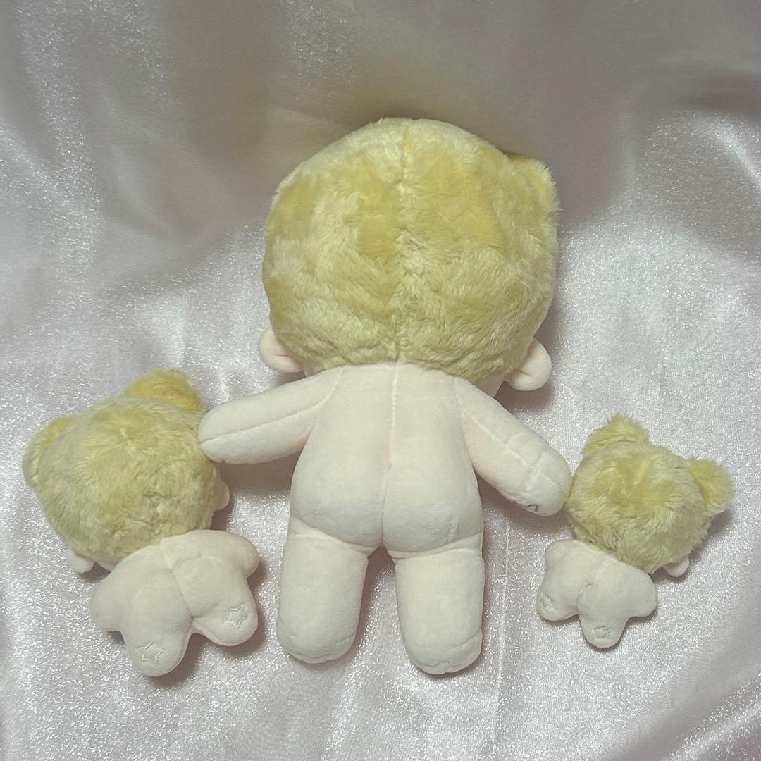 無属性　着せ替え　ぬいぐるみ　星の子　20cm 10cm 5cm 3体セット