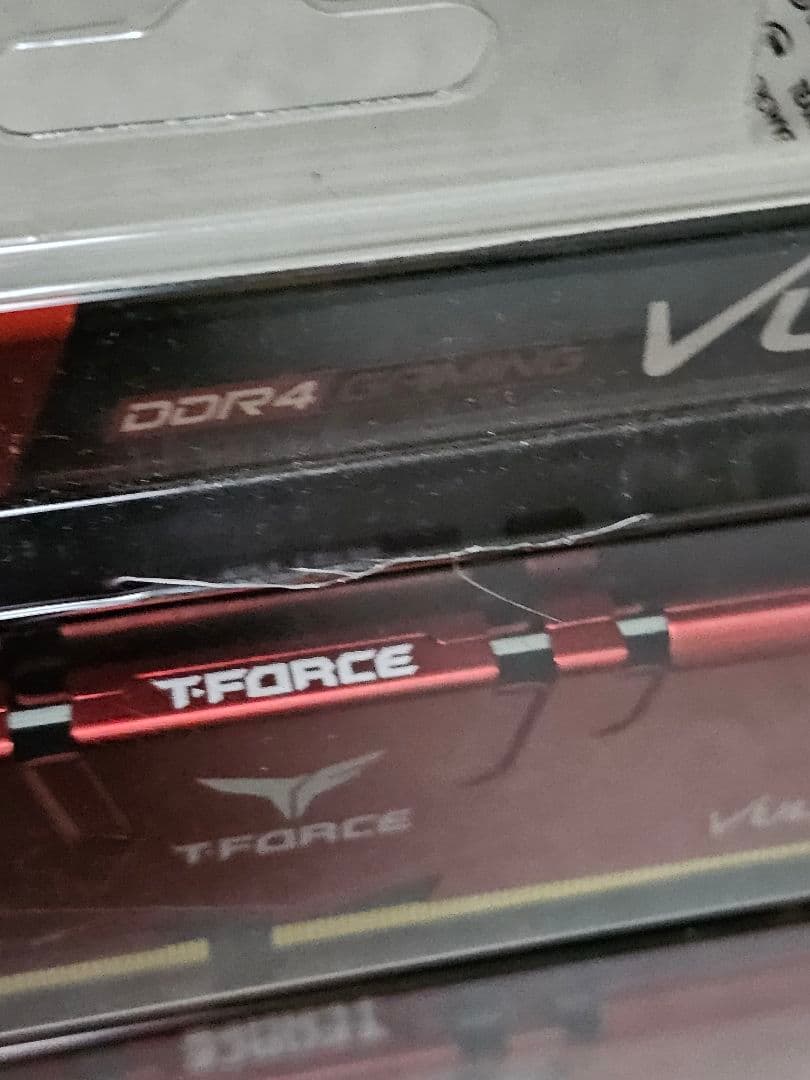 超美品 TEAM T-FORCE DDR4 3200 8GB ×2 計 16GB