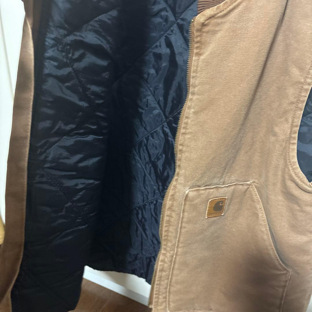 Carhartt ノースリーブベスト Mサイズ ブラウン