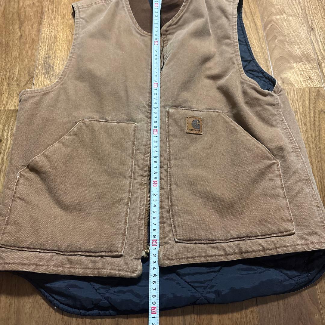 Carhartt ノースリーブベスト Mサイズ ブラウン