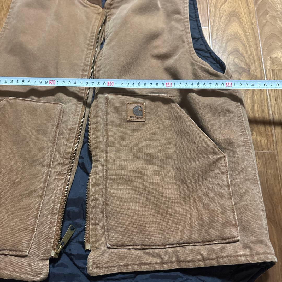 Carhartt ノースリーブベスト Mサイズ ブラウン