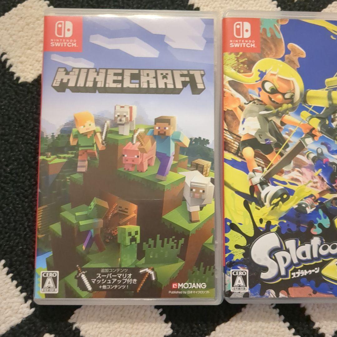 Minecraft & Splatoon 3 ゲームソフトセット