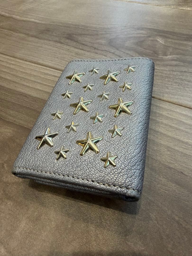 Jimmy Choo ジミーチュウ 三つ折り財布 コンパクトウォレット
