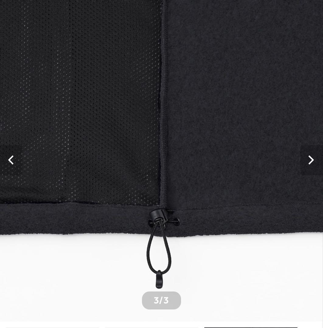 トップス PROFESSIONAL FLEECE VEST (BLACK) L ennoy