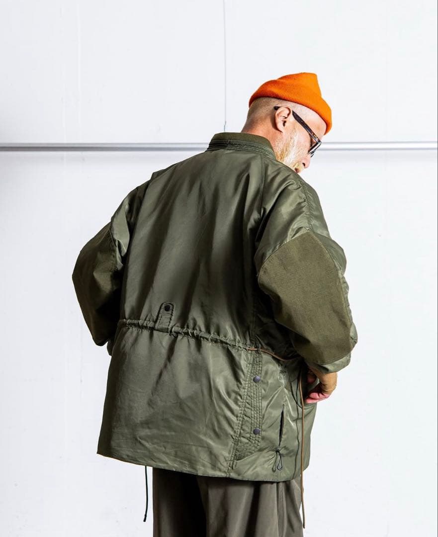 norbit × ALPHA N3B Samue Jacket L ブラック