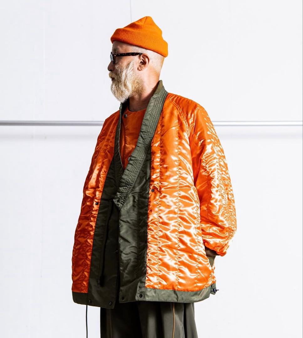 norbit × ALPHA N3B Samue Jacket L ブラック