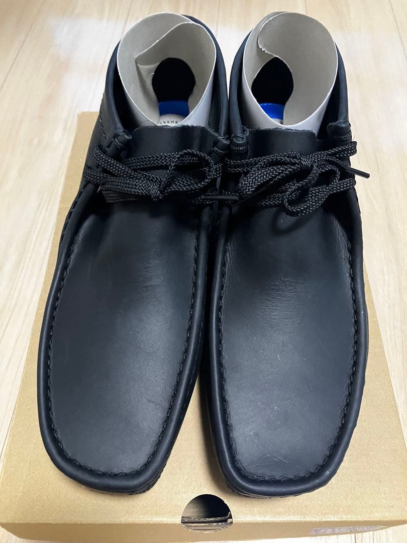 【新品】クラークス モカシン シェイカーブーツ ブラック メンズ