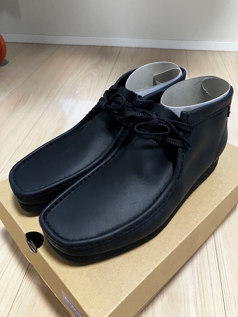 【新品】クラークス モカシン シェイカーブーツ ブラック メンズ