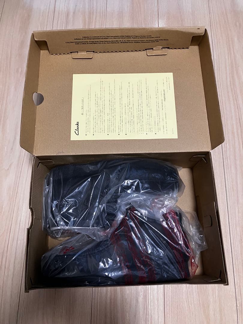 【新品】クラークス モカシン シェイカーブーツ ブラック メンズ