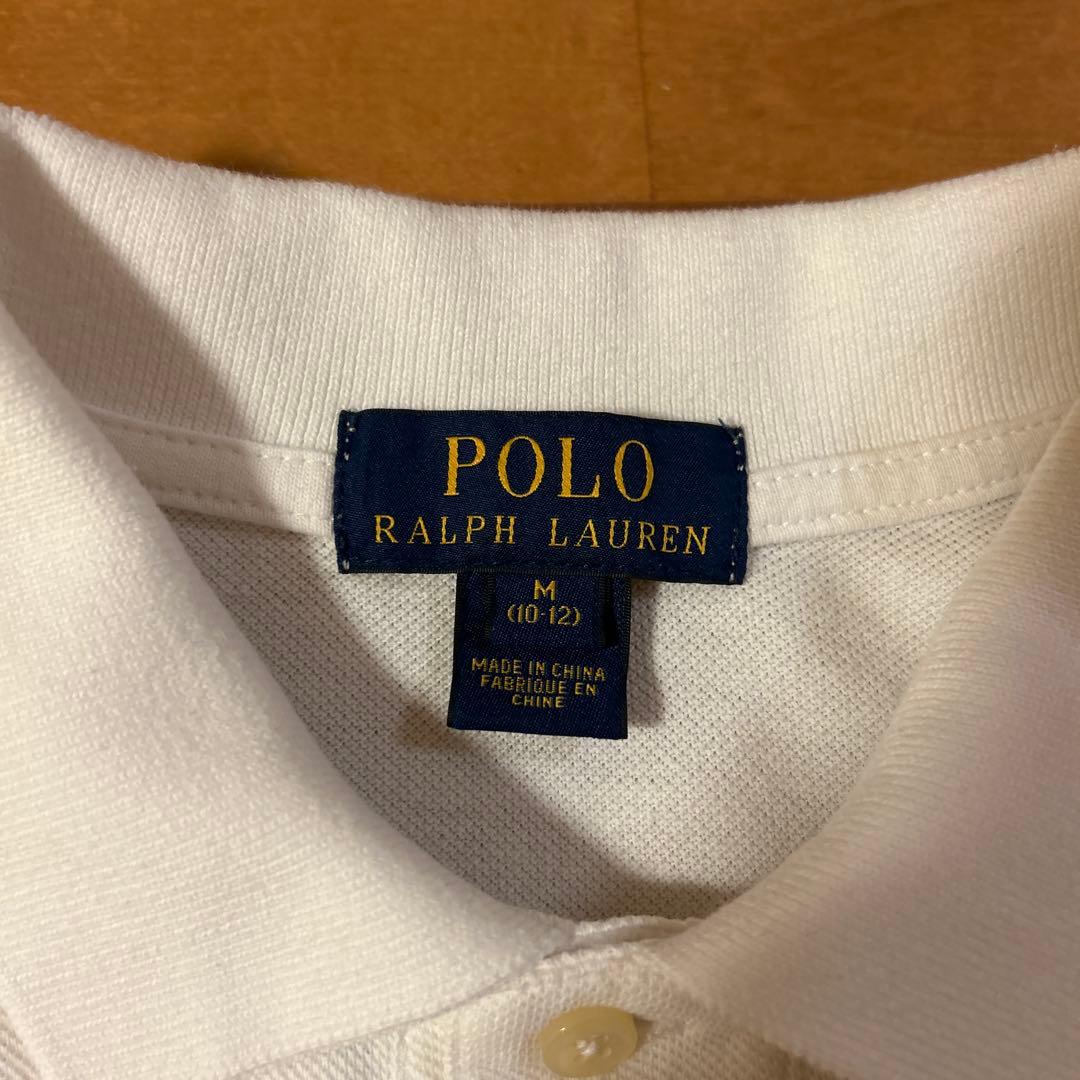 外*也様 Polo Ralph Lauren ホワイト ポロシャツ M