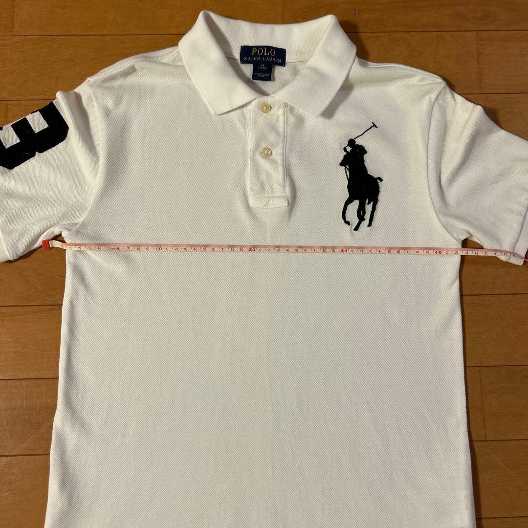 外*也様 Polo Ralph Lauren ホワイト ポロシャツ M