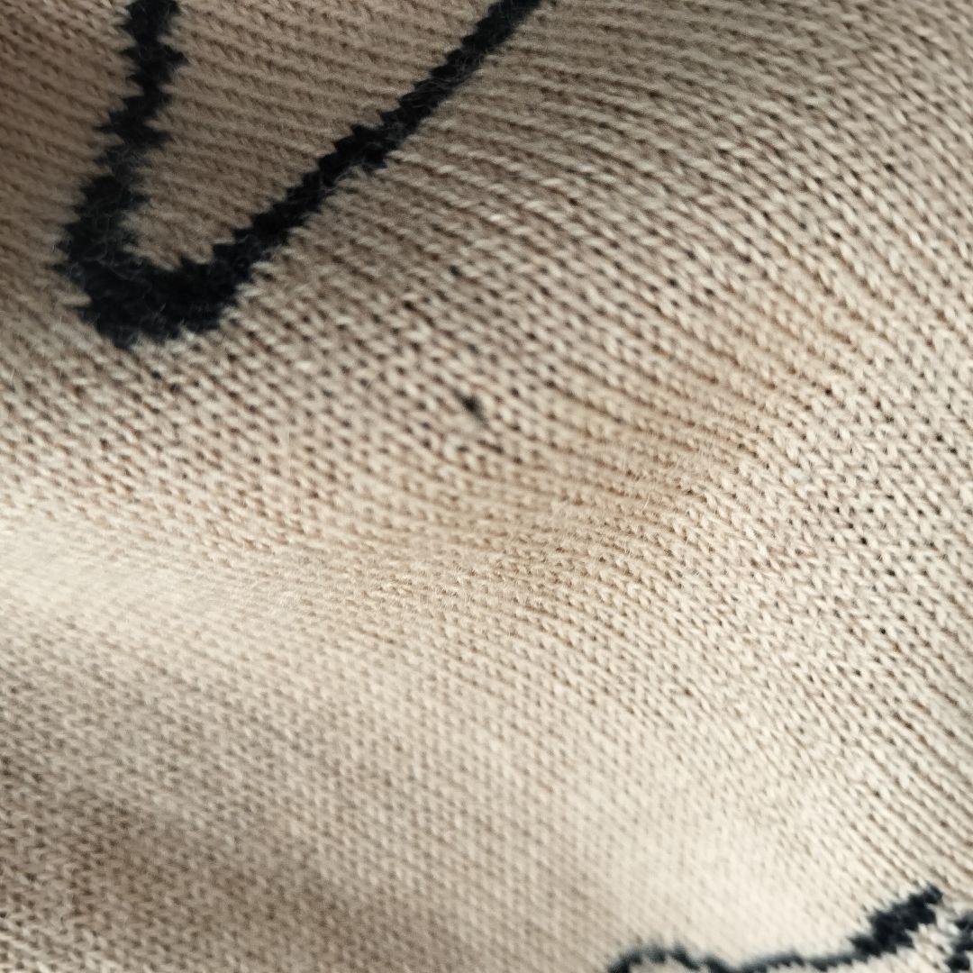 ヴィヴィアンウエストウッド マフラー オーブ柄 ベージュ イタリア製 ウール混