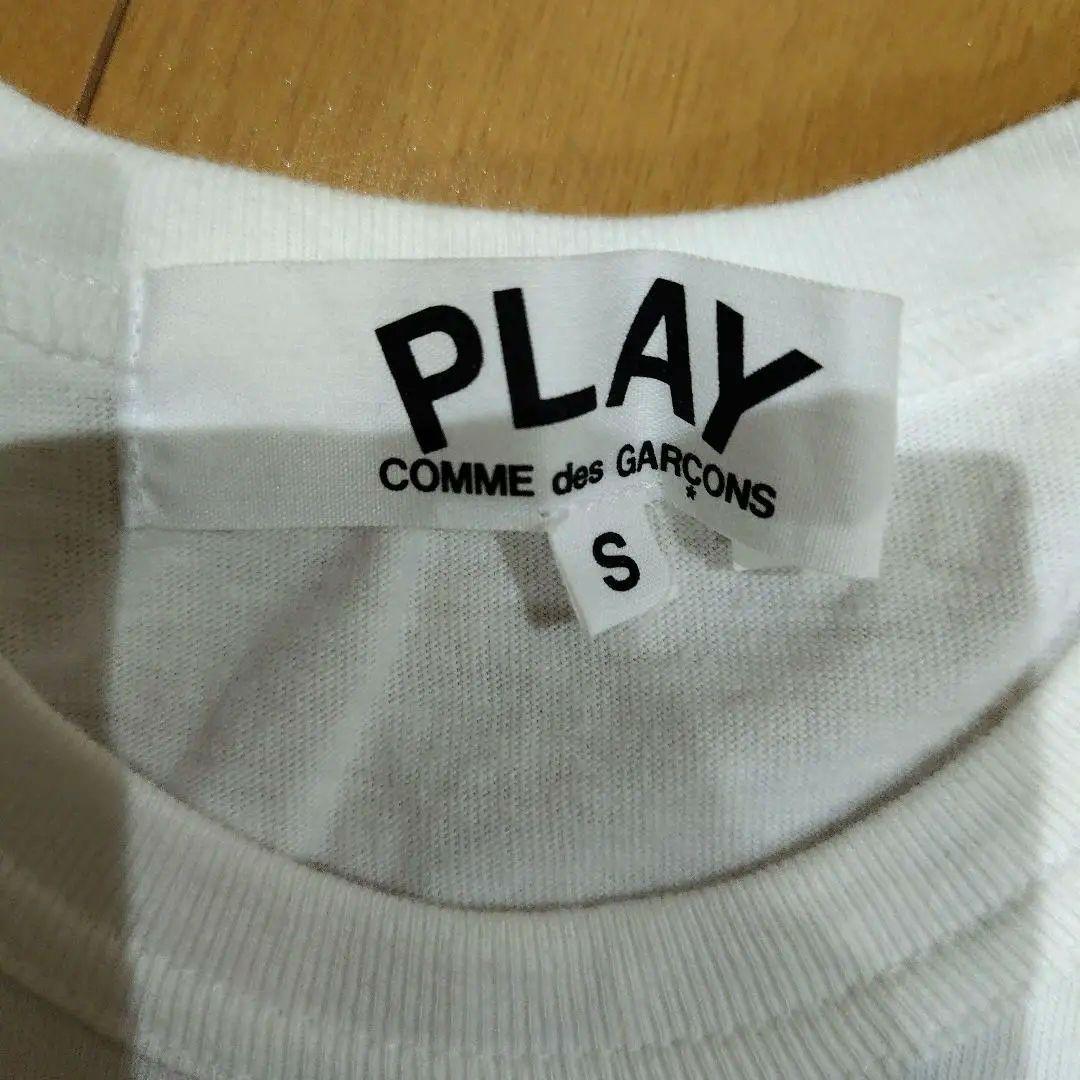 プレイコムデギャルソン　迷彩柄　 カモフラージュハートTシャツ