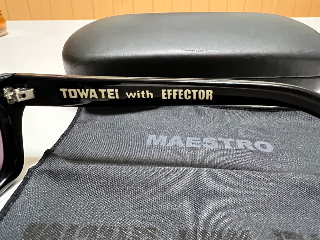 EFFECTOR TOWA TEI コラボサングラス 黒