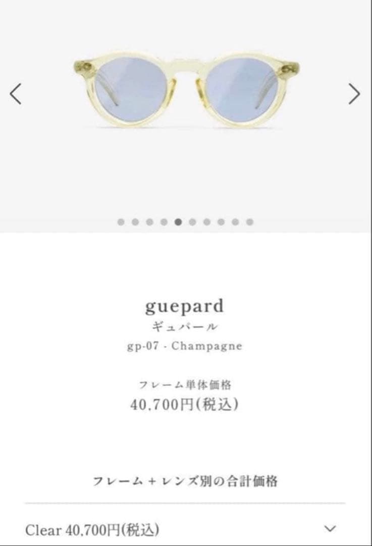 guépard 07 gp-07 ギュパール