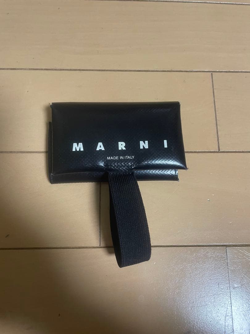 MARNI マルニ オリガミ 三つ折り 財布 ブラック