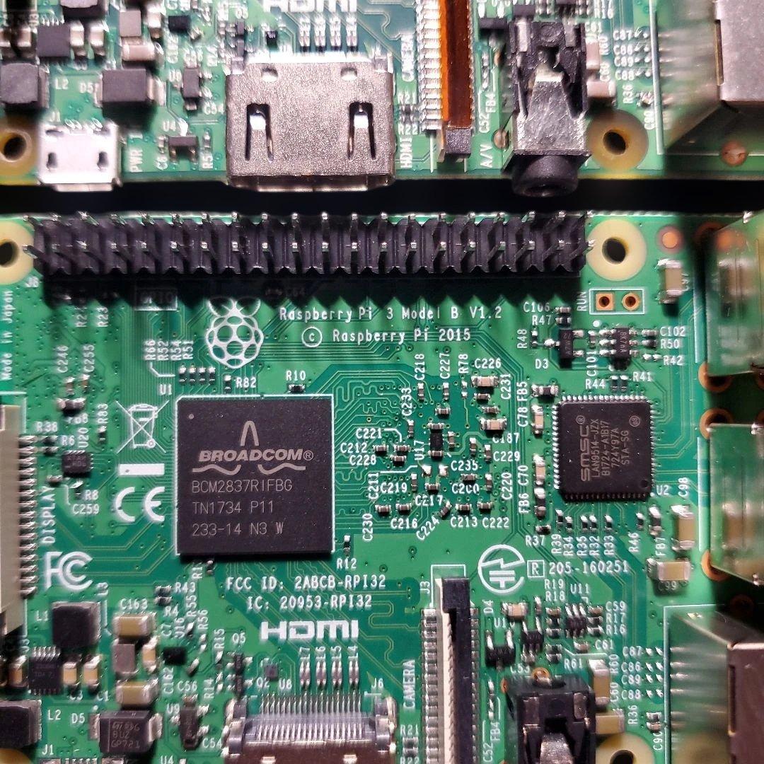ラズベリーパイRaspberry Pi3Model B V1.2 2個セット